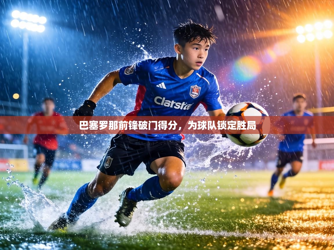 巴塞罗那前锋破门得分，为球队锁定胜局