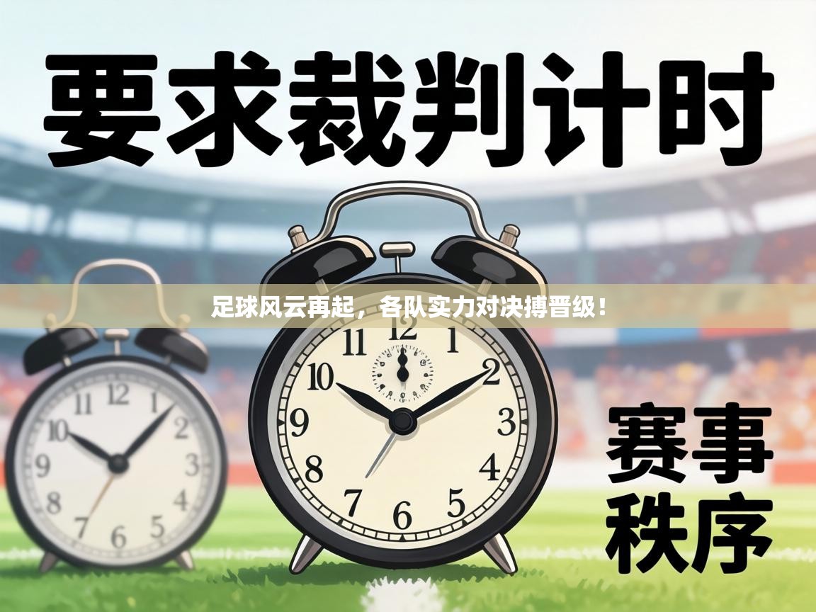 足球风云再起,各队实力对决搏晋级! 足球风云再起,各队实力对决搏晋级!