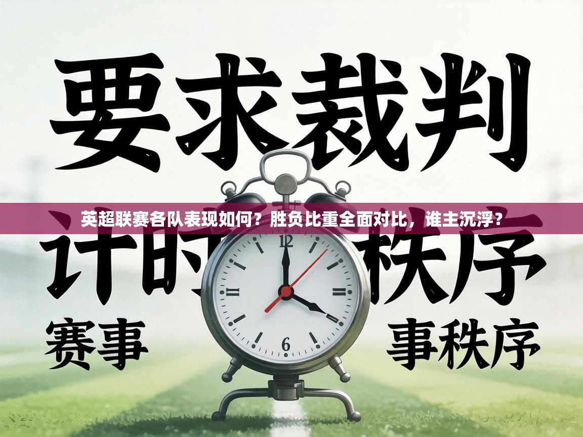 英超联赛各队表现如何?胜负比重全面对比,谁主沉浮? 英超联赛各队表现如何?胜负比重全面对比,谁主沉浮?